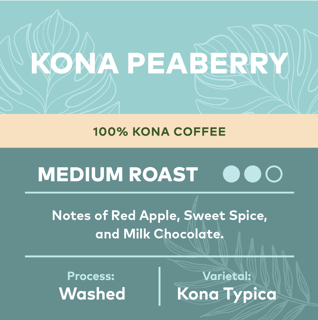 Kona Peaberry 100% Kona Coffee