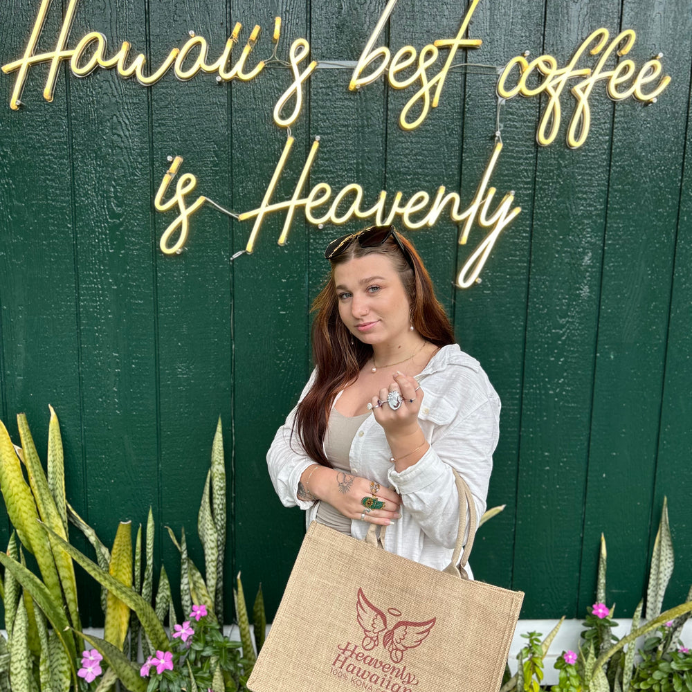 Heavenly Hawaiian Shopping Bag