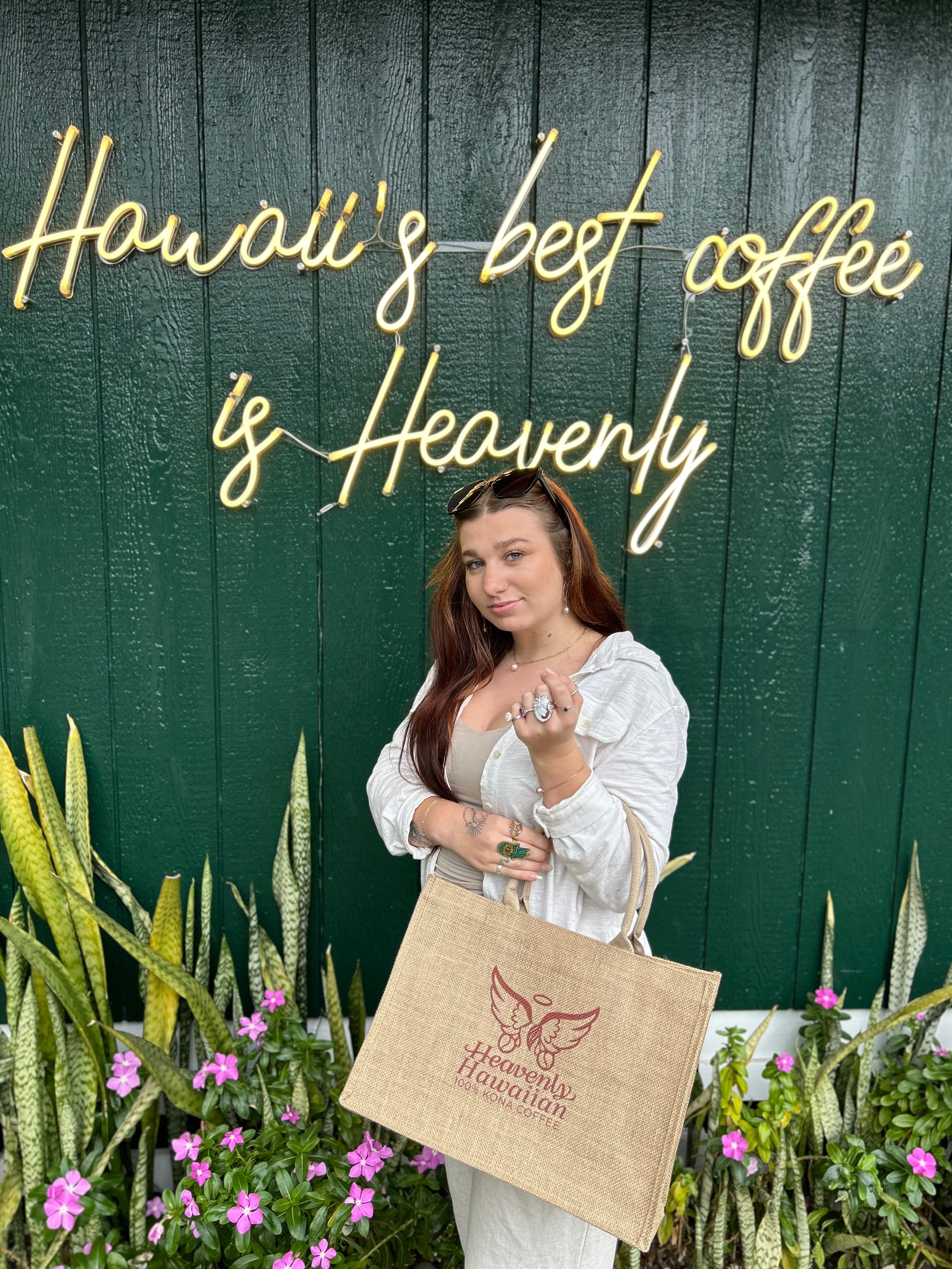 Heavenly Hawaiian Shopping Bag