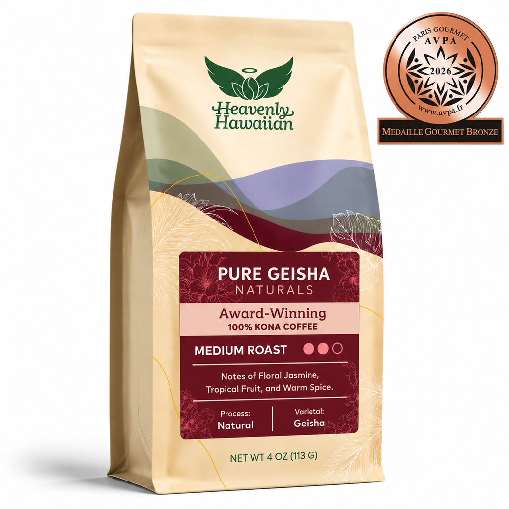 Pure Geisha Naturals | 100% Kona Coffee