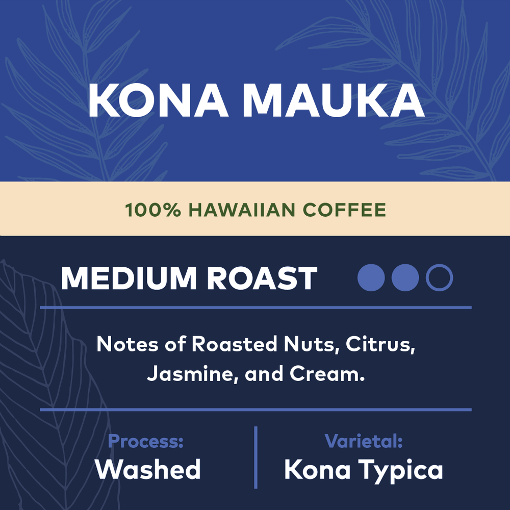 Kona Mauka | 100% Hawaiian Coffee