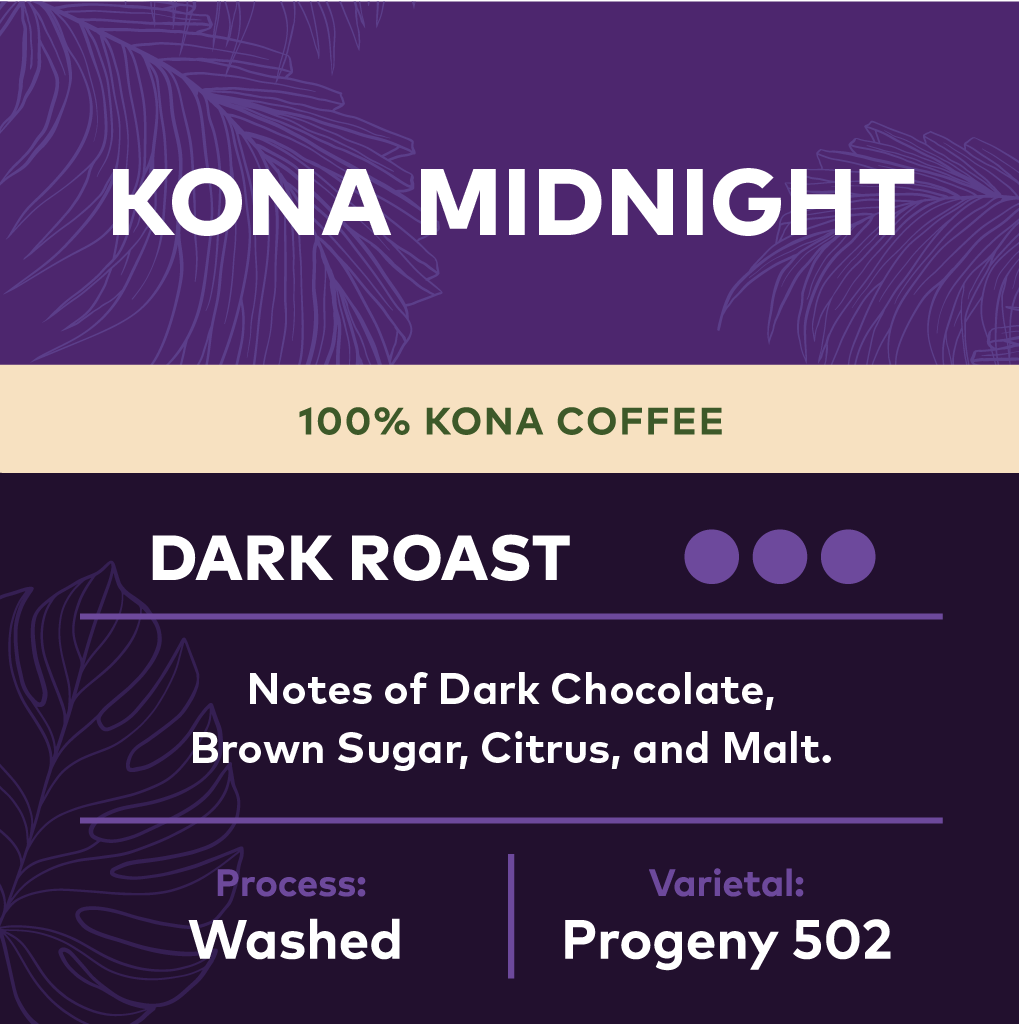 Kona Midnight 100% Kona Coffee - Dark Roast