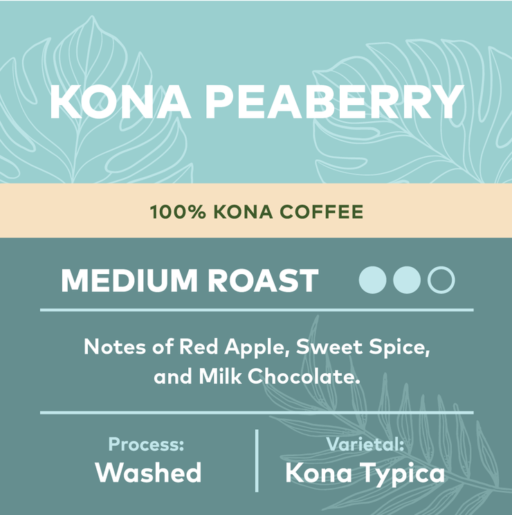 Kona Peaberry 100% Kona Coffee