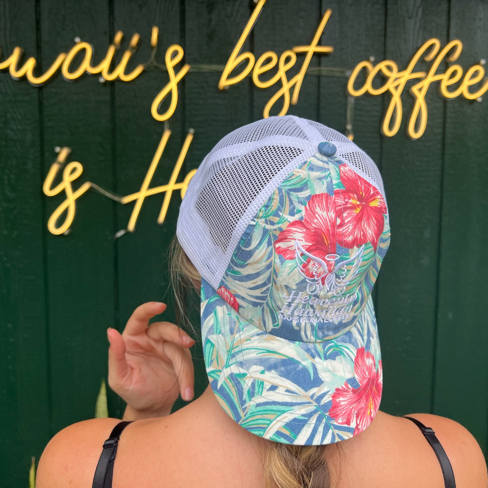 Hawaiian Floral Hats