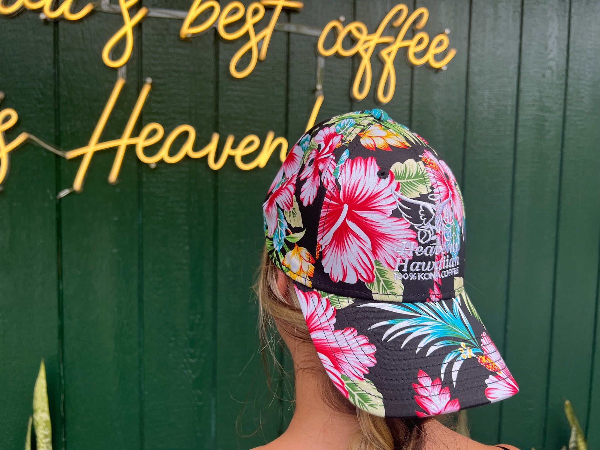 Hawaiian Floral Hats