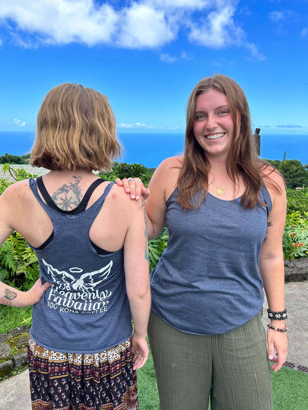 Women’s Heavenly Hawaiian Racerback Tank