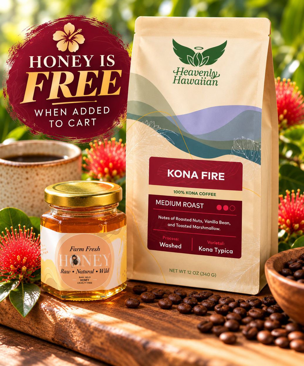 Kona Fire Roast | 100% Kona Coffee