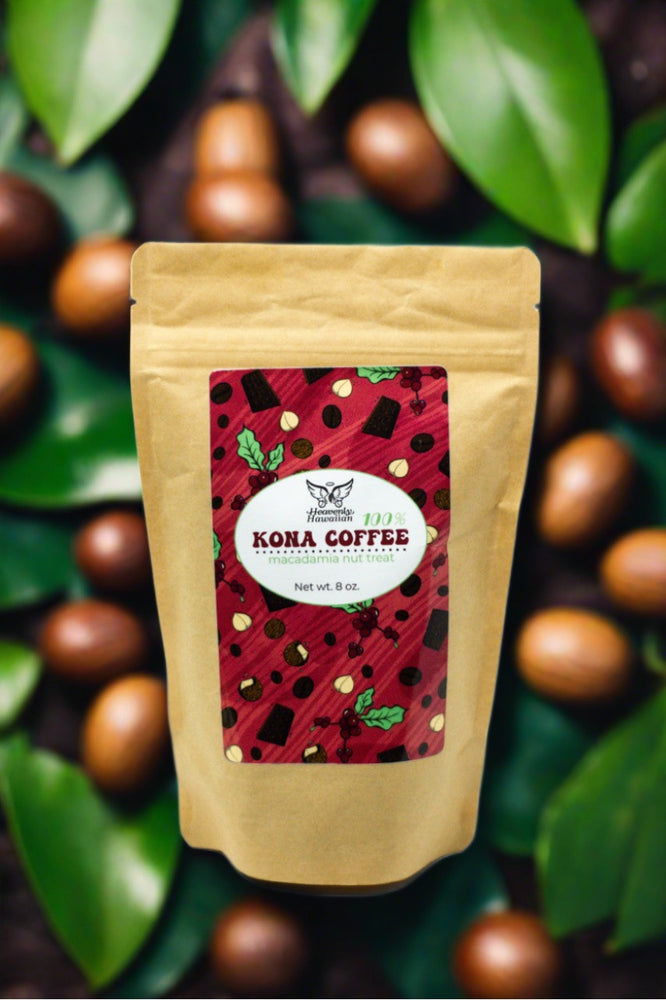 Milk Chocolate and Kona Coffee Macnuts